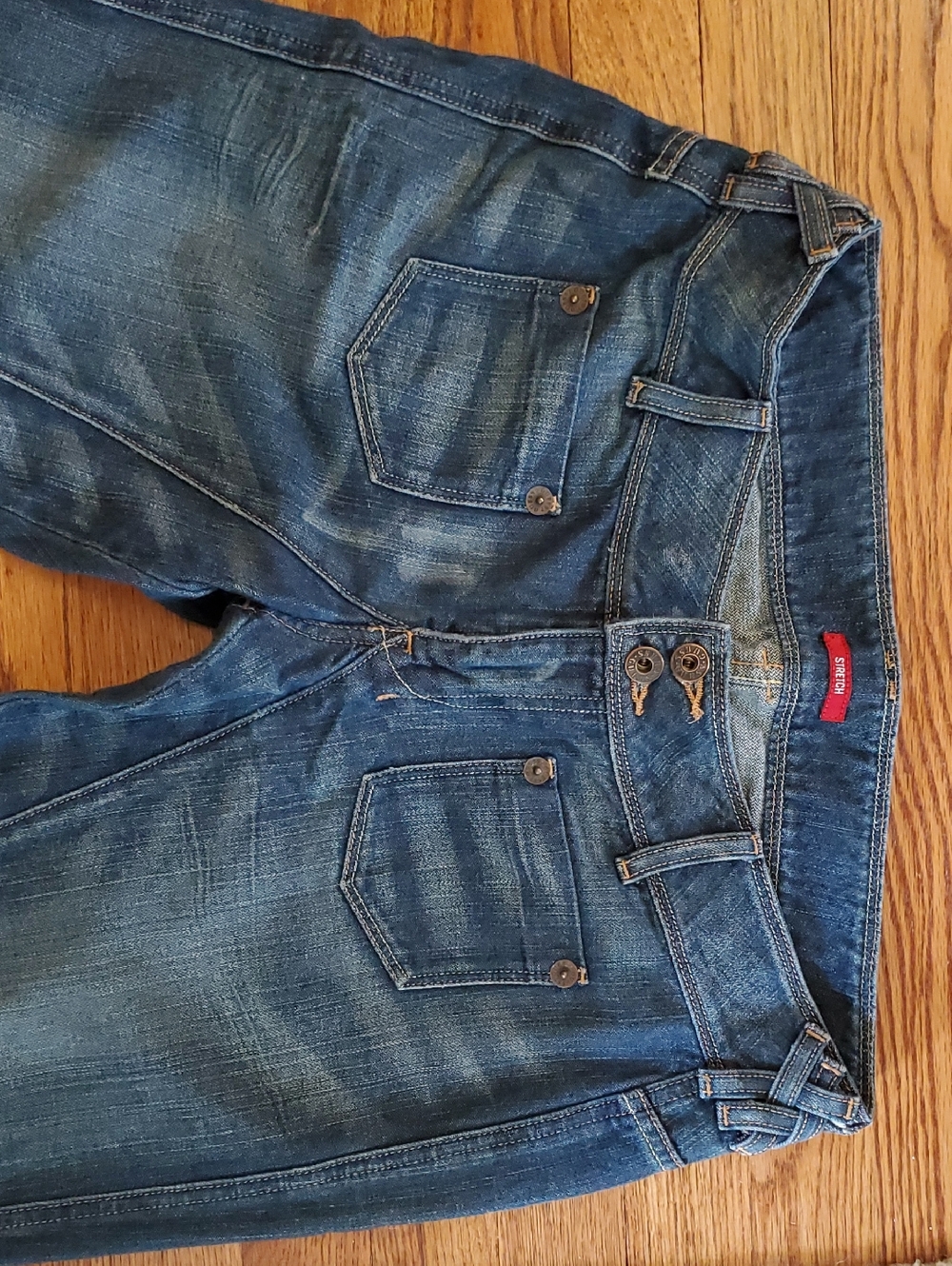 Guess Archival Vintage Early Y2K Low-Rise Jeans - Picture 15 of 16